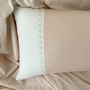 Pair of Embroidered Artemis Pillowslips - Studio Covers